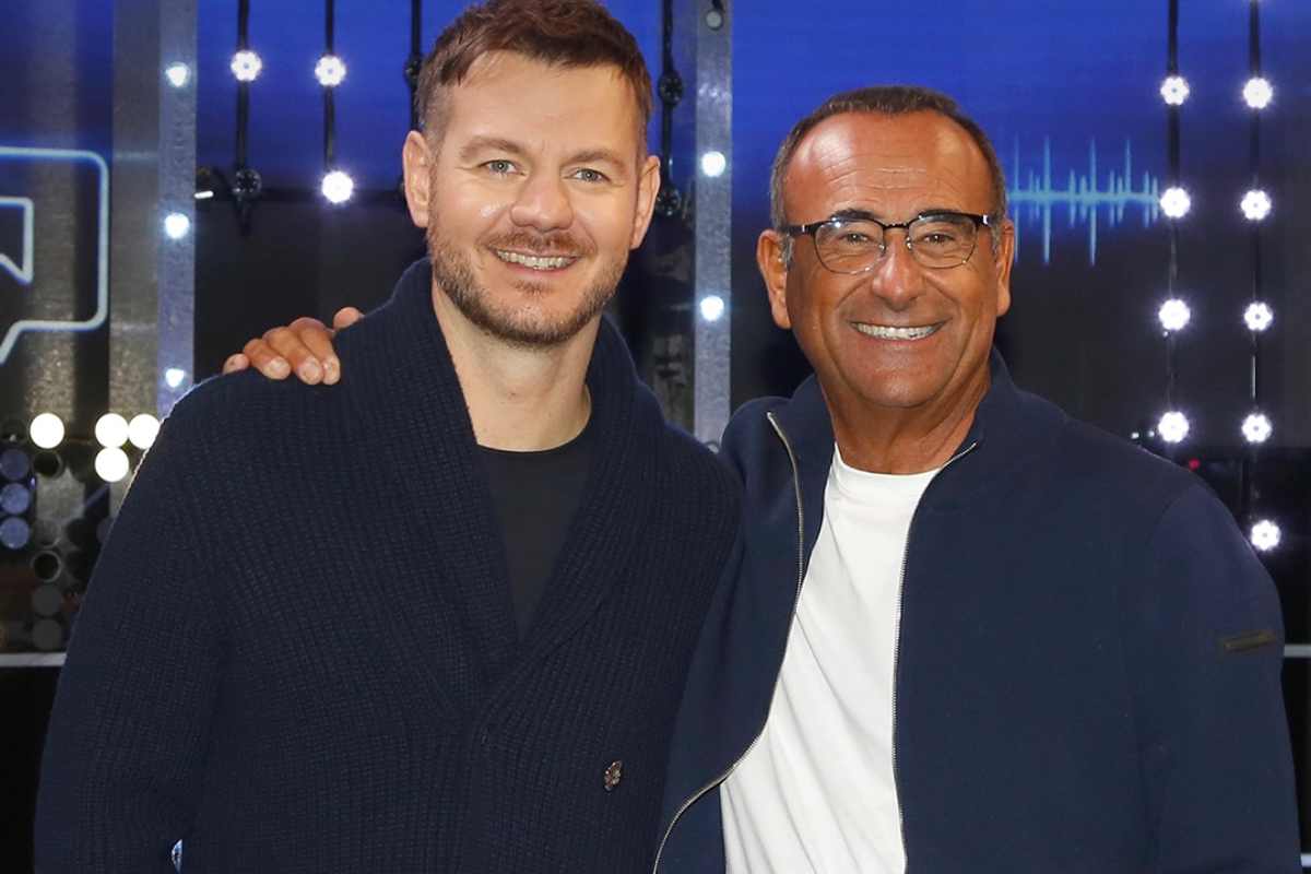 Alessandro Cattellan e Carlo Conti, prossimi conduttori di Sanremo