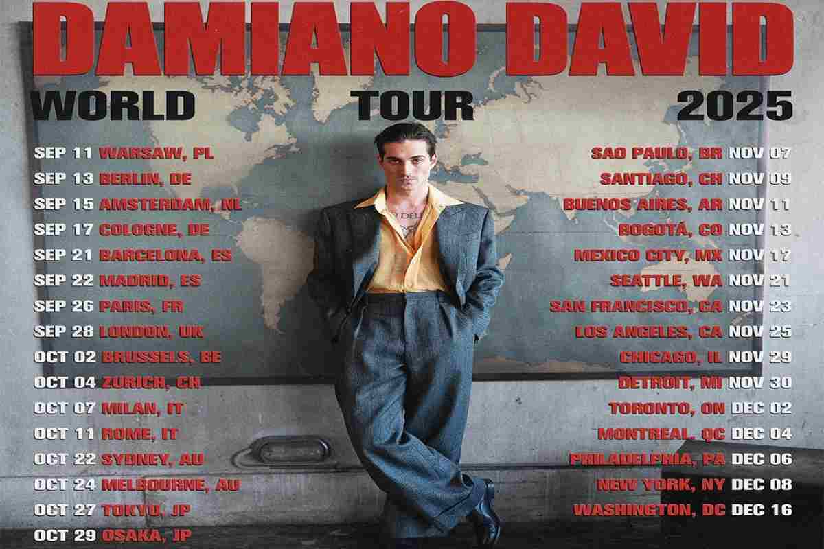 Damiano David, tour solista